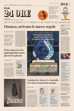 Cover of Il Sole 24 Ore