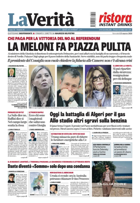 Cover of La Verita (Italia)