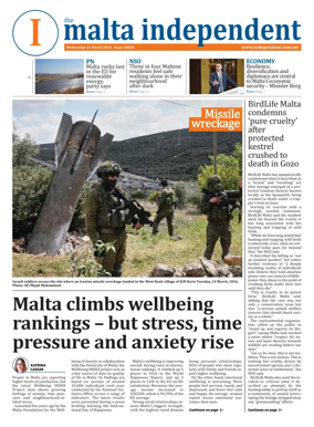 Cover of Malta Independent