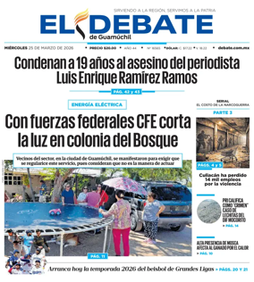 Cover of El Debate de Guamuchil