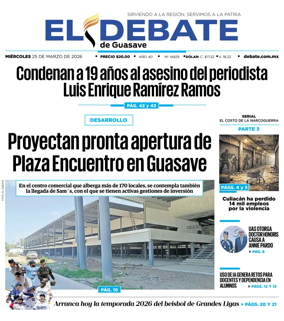 Cover of El Debate de Guasave