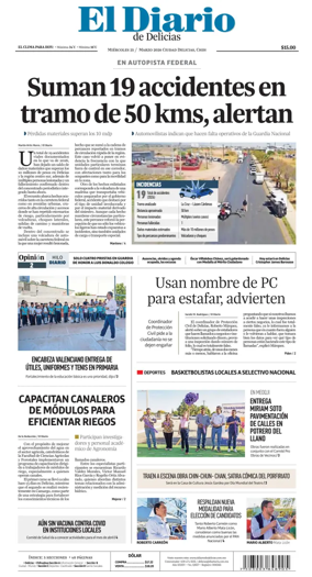 Cover of El Diario de Delicias