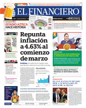 Cover of El Financiero