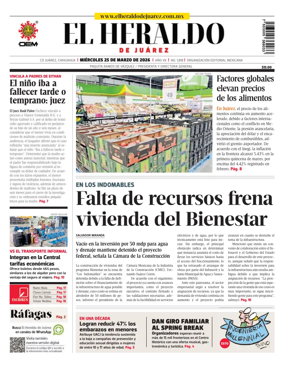 Cover of El Heraldo de Juarez