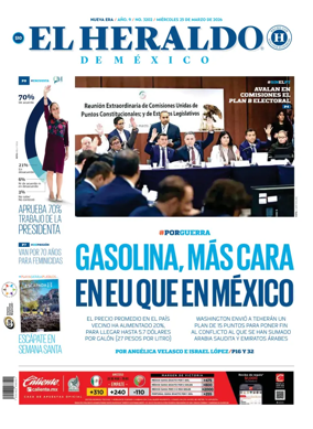 Cover of El Heraldo de Mexico