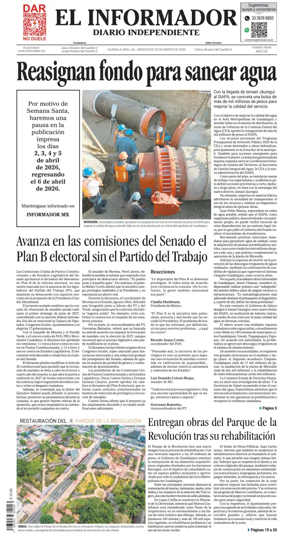 Cover of El Informador