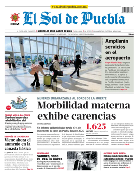 Cover of El Sol de Puebla