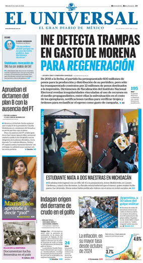 Cover of El Universal