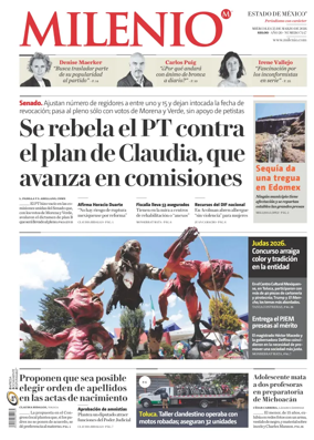 Cover of Milenio Edo de Mexico