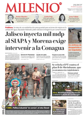 Cover of Milenio Jalisco