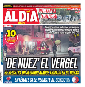Cover of Periodico Al Dia (Celaya)