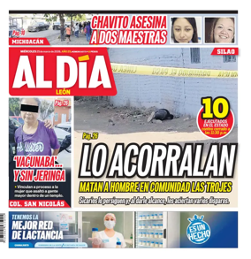 Cover of Periodico Al Dia (Leon)