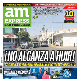 Cover of Periodico AM Express (San Francisco del Ricon)