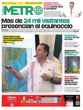 Cover of Publimetro Merida