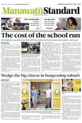 Cover of Manawatu Standard