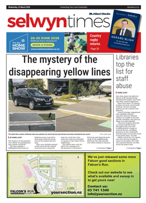 Cover of Selwyn Times
