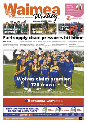 Cover of Waimea Weekly