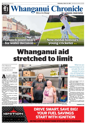Cover of Whanganui Chronicle
