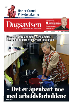 Cover of Dagsavisen