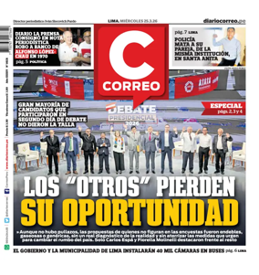 Cover of Diario Correo