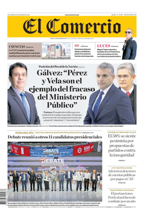 Cover of Diario El Comercio