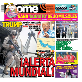 Cover of Diario Trome