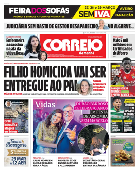 Cover of Correio da Manha