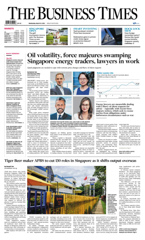 Cover of The Business Times