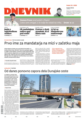 Cover of Dnevnik (Slovenija)