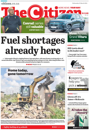 Cover of The Citizen (Gauteng)