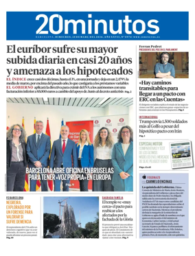 Cover of 20 Minutos Barcelona