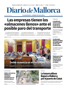 Cover of Diario de Mallorca