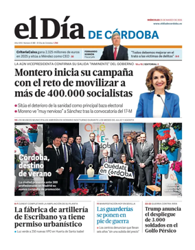 Cover of El Dia de Cordoba