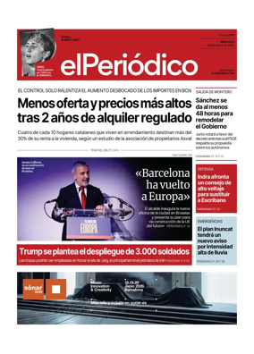 Cover of El Periodico - Castellano