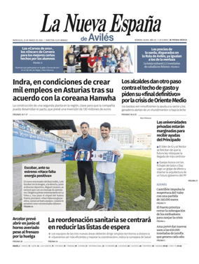 Cover of La Nueva Espana (Aviles)