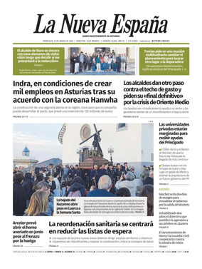 Cover of La Nueva Espana (Oriente)