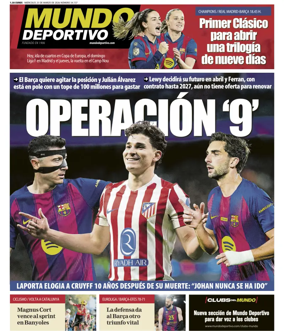 Cover of Mundo Deportivo (Barcelona)