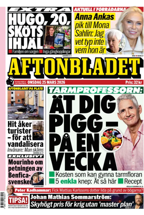 Cover of Aftonbladet