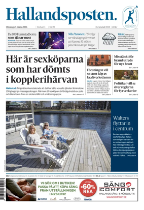 Cover of Hallandsposten