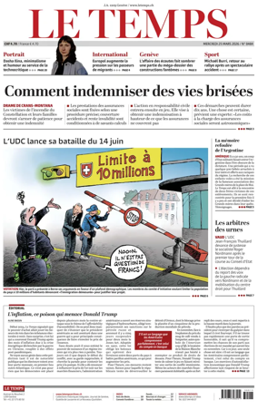 Cover of Le Temps