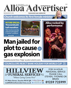 Cover of Alloa Advertiser