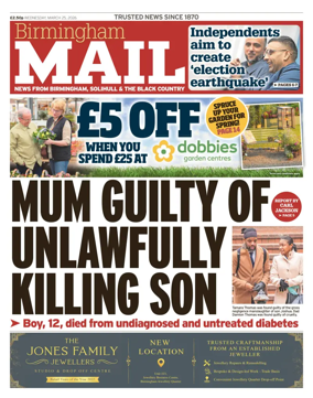 Cover of Birmingham Mail