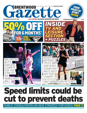 Cover of Brentwood Gazette