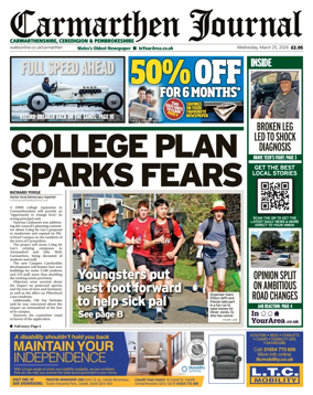 Cover of Carmarthen Journal