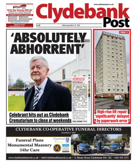 Cover of Clydebank Post