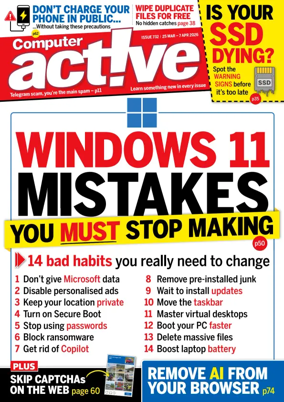 Cover of Computer Active (UK)