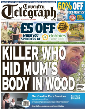 Cover of Coventry Telegraph