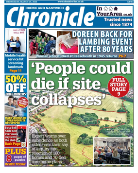 Cover of Crewe Chronicle