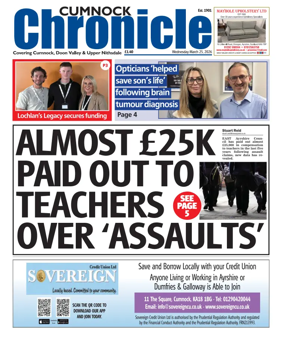 Cover of Cumnock Chronicle