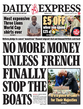 Cover of Daily Express